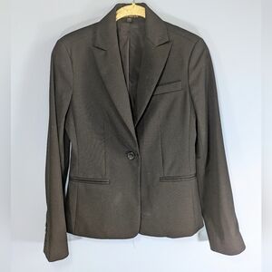 Express Black Single Button Blazer